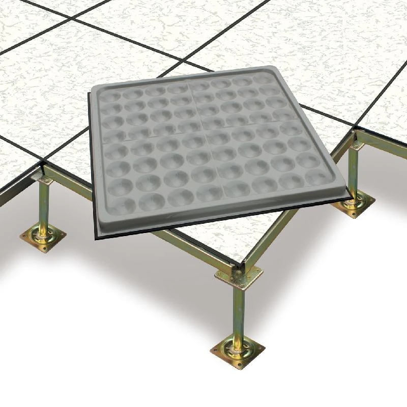 modular raised floor panels for office